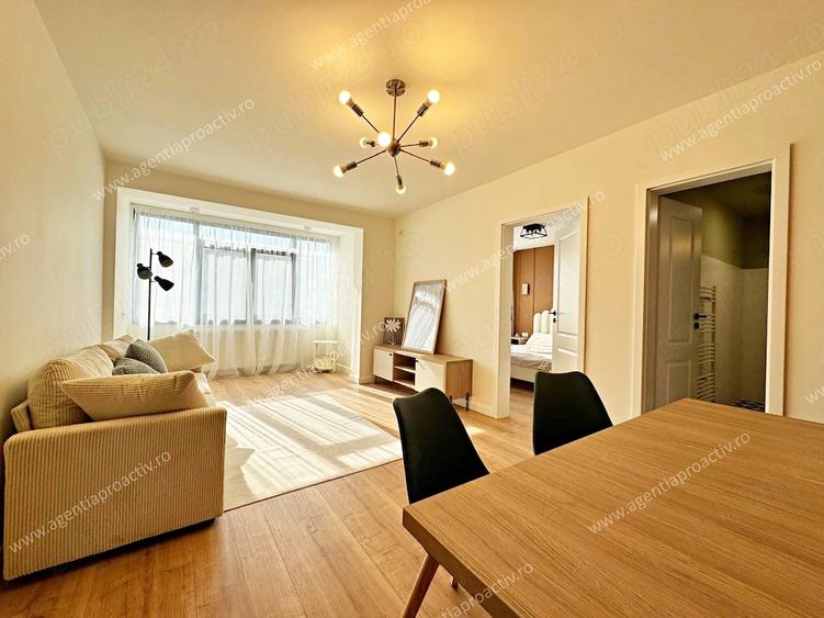 Apartament cu 2 camere semidecomandat în Vest