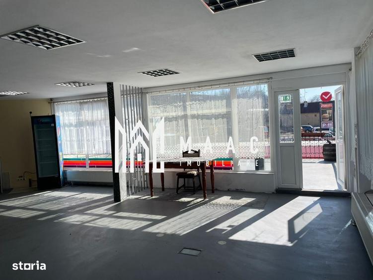 Spațiu comercial, de 200 mp, în Slimnic