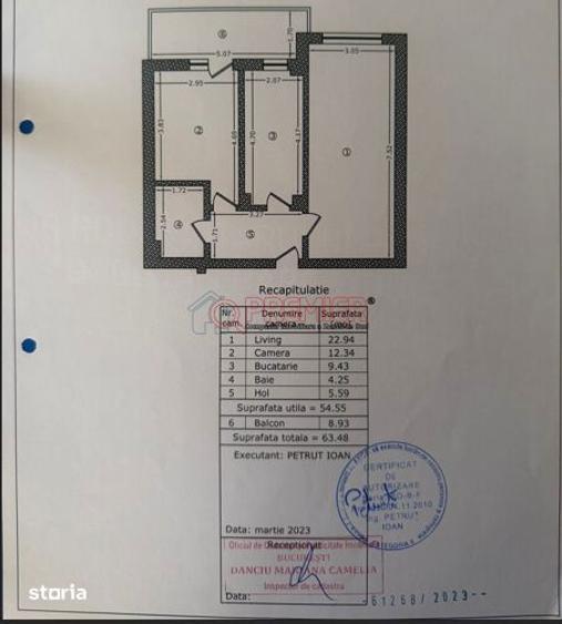 Apartament cu 2 camere, mobilat în Metalurgiei