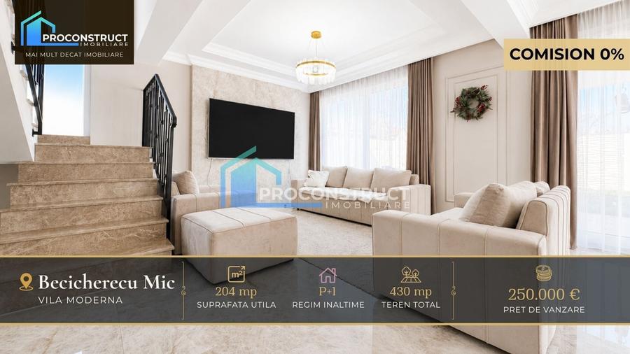 Casă individuală cu 5 camere cu Canalizare în Becicherecu Mic