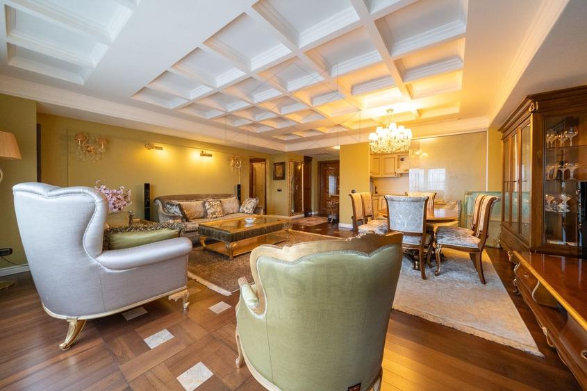 Apartament cu 3 camere decomandat în Herăstrău