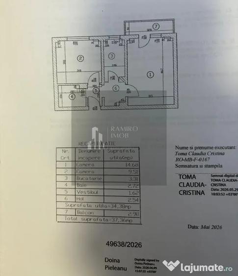 Apart 2 camere decomandat Constantin Brancoveanu / Lamote... - 2