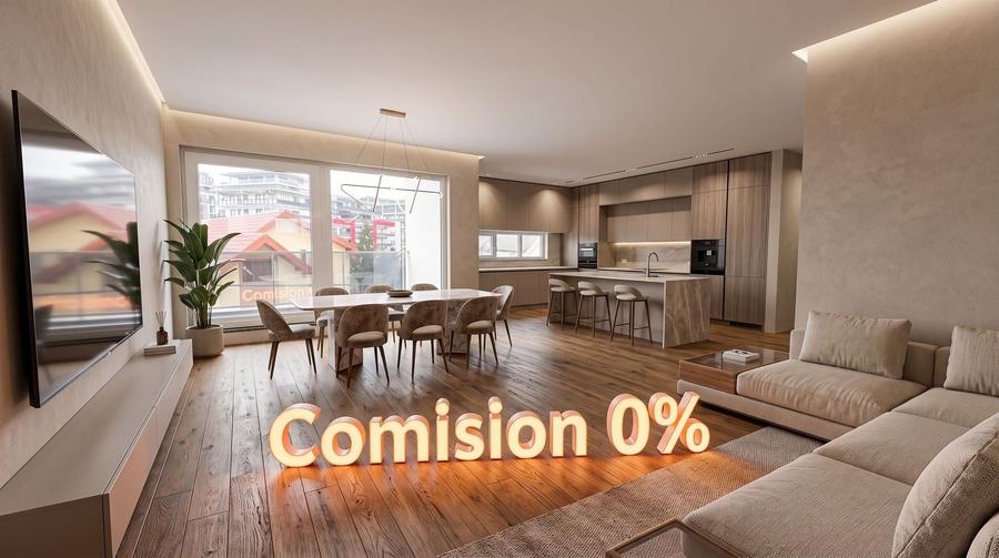 Apartament cu 3 camere semidecomandat în Bună Ziua