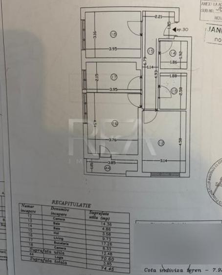 Apartament cu 3 camere decomandat, mobilat în Timișoara