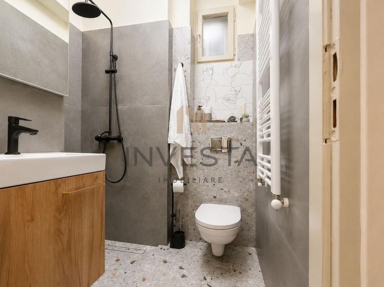 Apartament cu 2 camere semidecomandat, mobilat în Semicentral