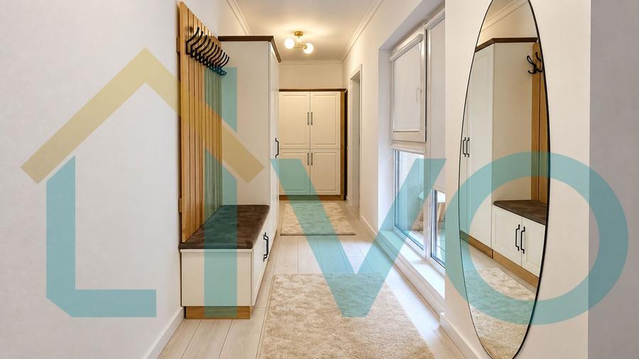 Apartament cu 2 camere semidecomandat, mobilat în Viilor