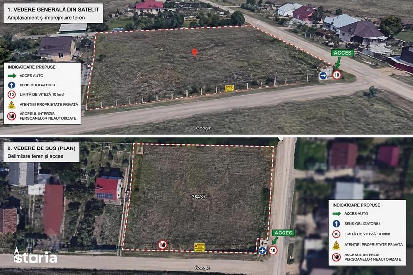 Teren de 500 mp, în Bolintin-Deal