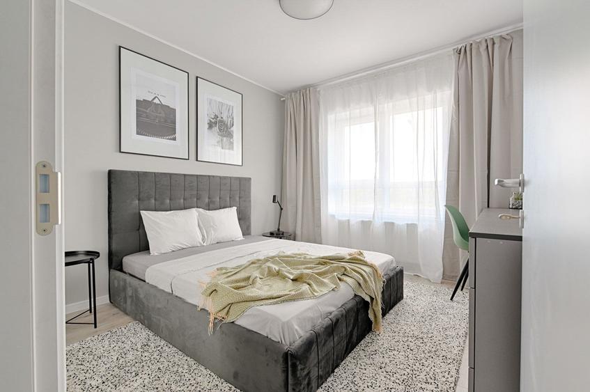 Apartament cu 2 camere semidecomandat, mobilat în Militari