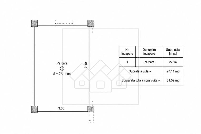 Apartament 3 camere, balcon, loc de parcare - Turnisor - 11