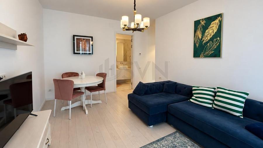 Apartament cu 2 camere decomandat, mobilat în Herăstrău