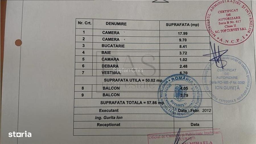Aviatiei | 2 camere | vis-a-vis metrou Aurel Vlaicu | Etaj 4 din 4