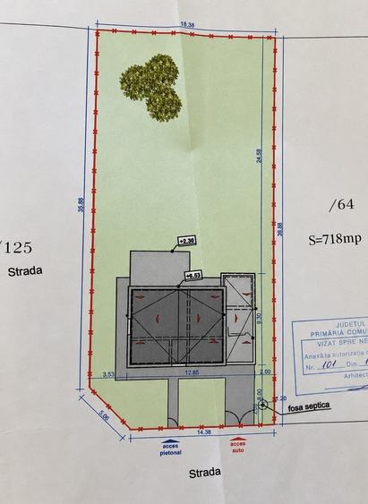 Casă individuală cu 5 camere cu Garaj în Săcălaz