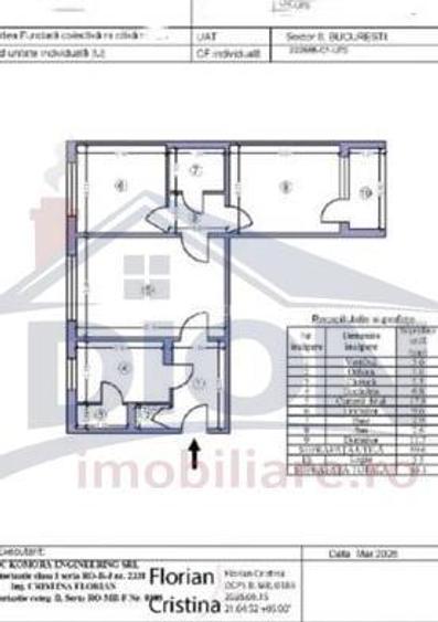 Apartament cu 3 camere semidecomandat în Drumul Taberei