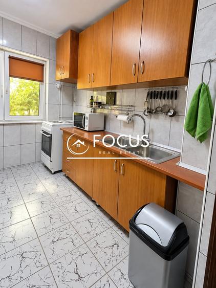 Apartament cu 2 camere semidecomandat, mobilat în Obor