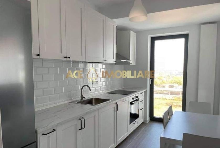 Apartament cu 3 camere semidecomandat, mobilat în Voluntari