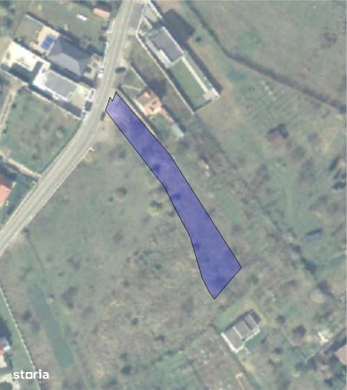 Teren de 1607 mp, în Oncea