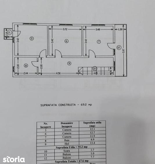 Casă cu 4 camere cu Canalizare în Dobroești