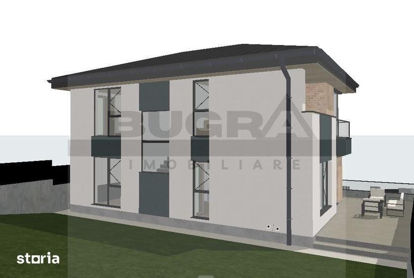 Casă cu 5 camere cu Teren 639 Mp în Baciu