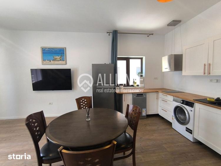 Apartament cu 3 camere decomandat, mobilat în Kamsas