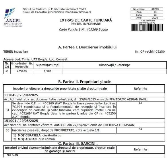 Spațiu comercial, în Comeat