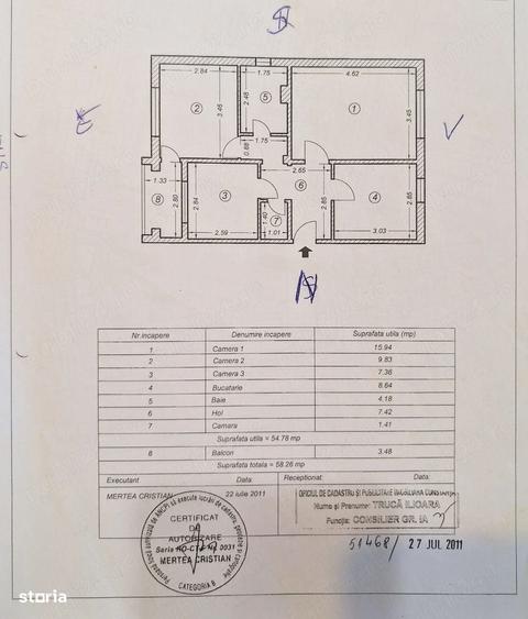 Apartament 3 camere Zona Inel 2 - 2