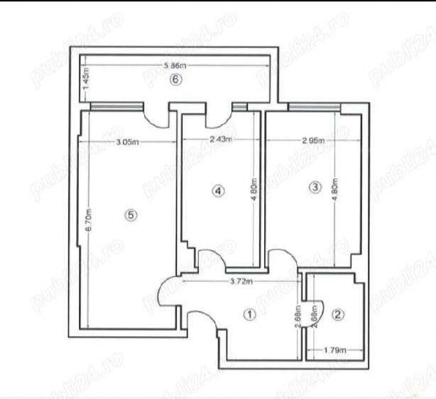 Apartament cu 2 camere decomandat în Prelungirea Ghencea