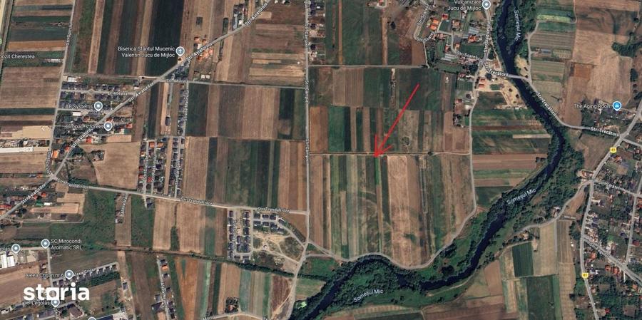 Teren de 10000 mp, în Jucu