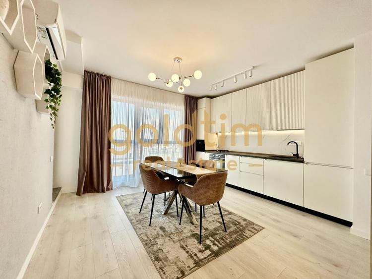 Apartament cu 2 camere decomandat, mobilat în Pipera