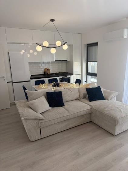 Apartament cu 2 camere decomandat, mobilat în Theodor Pallady