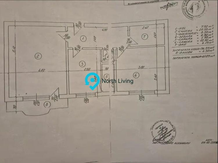 DIRECT PROPRIETAR!! Vând apartament 2 camere decomandat - 10