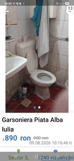 Apartament cu 2 camere decomandat în Central