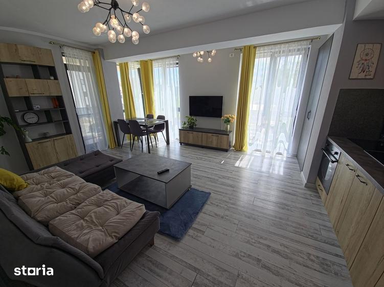 Apartament cu 3 camere, mobilat în Tomis Nord