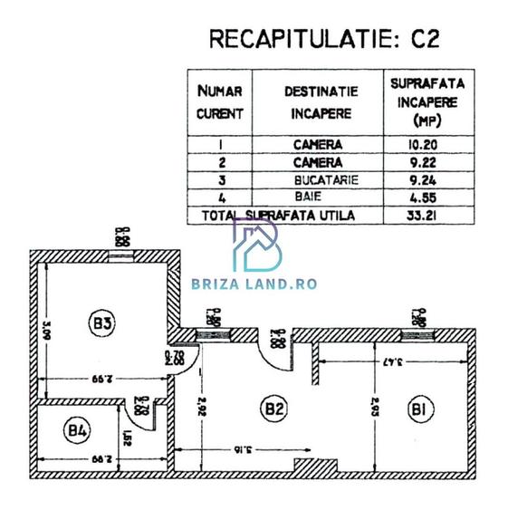 Ion Mihalache, Chibrit, casa 2 corpuri, 6 camere, 2 bai, teren 280.5mp - 26