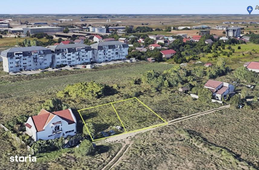 Teren intravilan, 610 mp, front 23 m, utilitati | Str. Teius - Rahova - 5