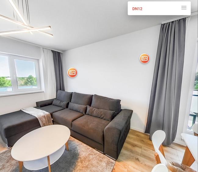 Apartament cu 3 camere semidecomandat în Bucureștii Noi