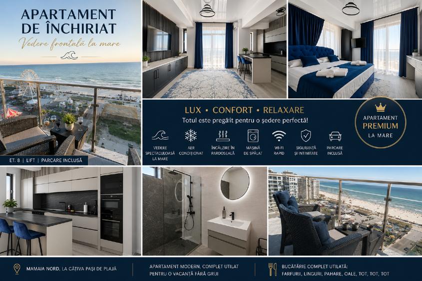 Apartament cu 2 camere decomandat, mobilat în Nord