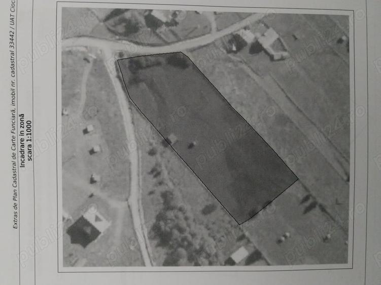 Teren de 6529 mp, în Valea Stânei