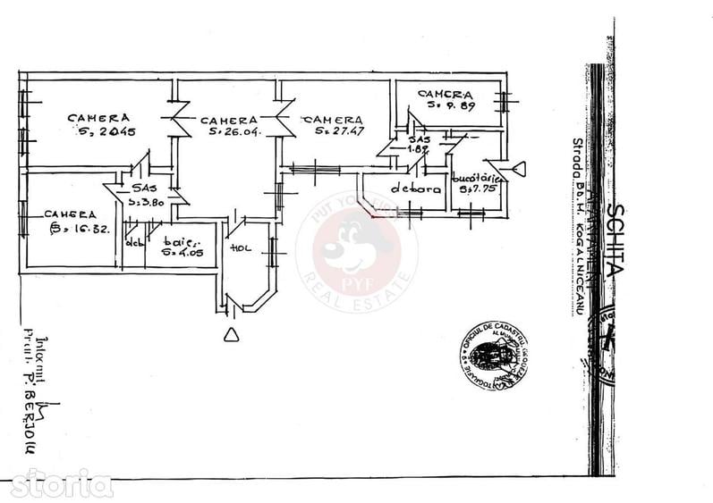 Apartament cu 4 camere decomandat în Kogălniceanu