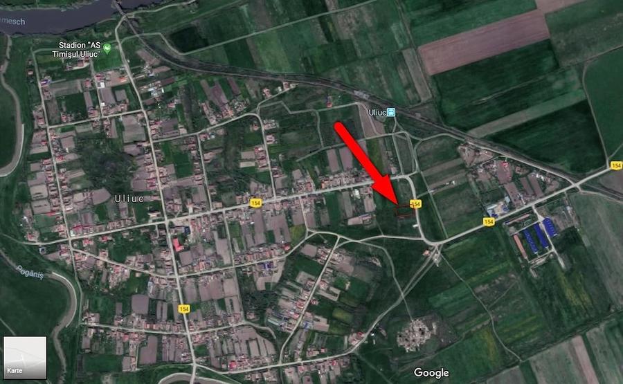 Teren de 1500 mp, în Uliuc