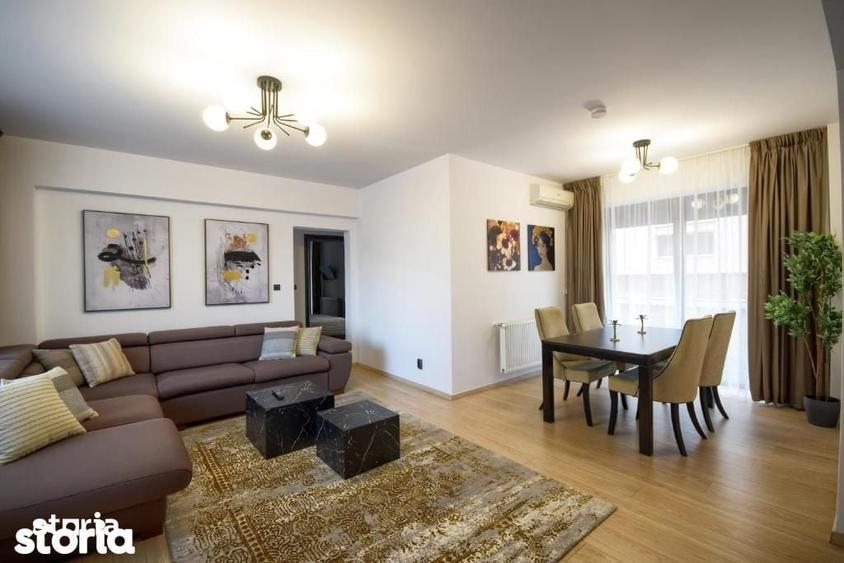Apartament cu 3 camere decomandat în Herăstrău
