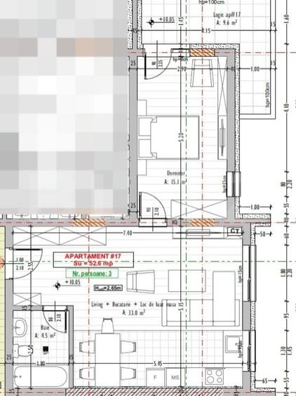 Apartament 2 camere, semifinisat, bacon, Stejarului, Floresti - 1