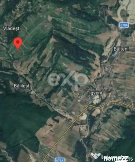 Teren de 4944 mp, în Tigveni