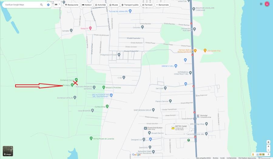 Teren Construcții intravilan de 2700 mp, în Costi