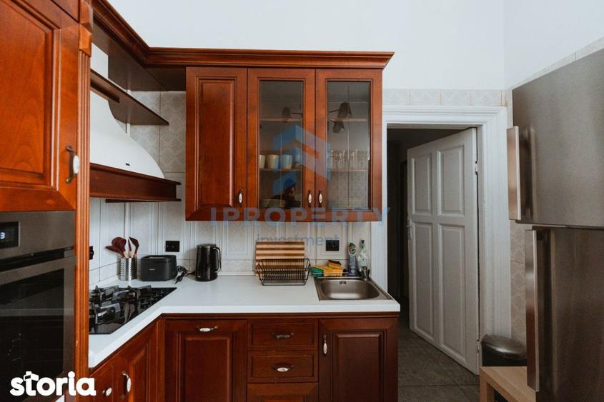 Apartament cu 3 camere, mobilat în Cișmigiu