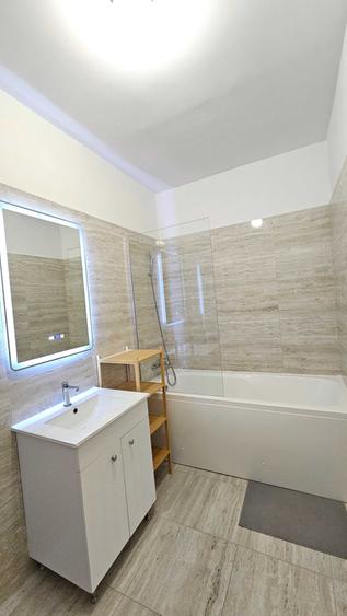 Apartment 2 camere de inchiriat! 10 min metrou. Parcare acoperita. 71mp. 2 balcoane. Bloc nou. Etaj 1 - 7