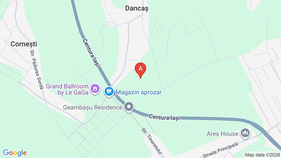 Teren Construcții intravilan de 1356 mp, în Dancaș