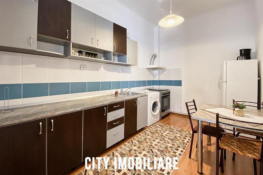 Apartament cu 2 camere semidecomandat, mobilat în Mărăști