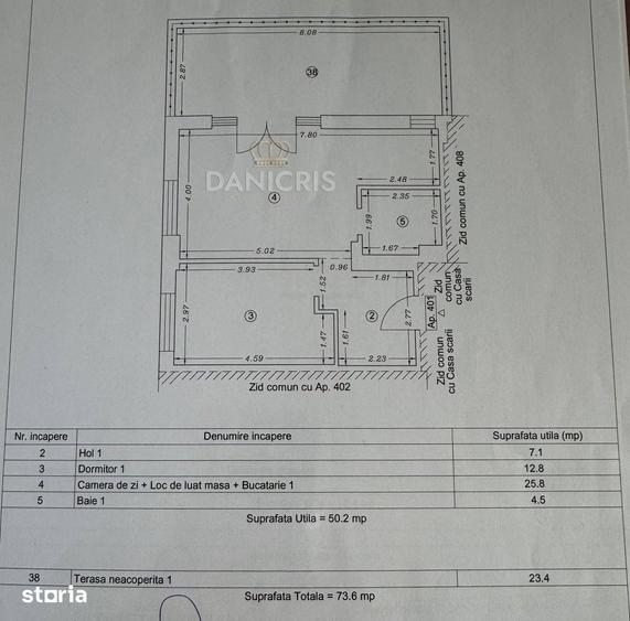 Apartament cu 2 camere decomandat în Zona Industrială