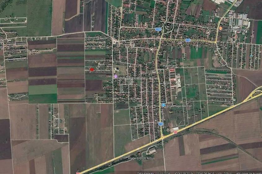 Teren de 891 mp, în Hărman