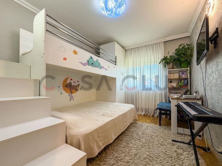 Apartament cu 3 camere decomandat, mobilat în Mănăștur